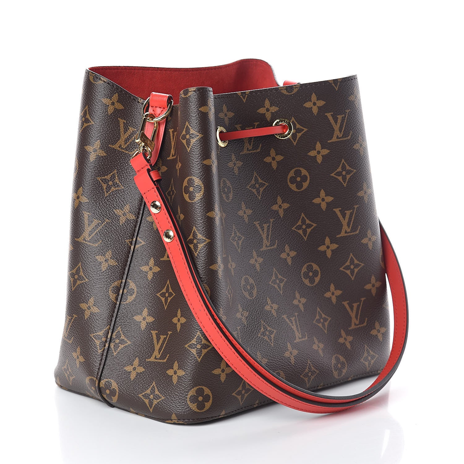 Louis Vuitton Monogram Neonoe MM Coquelicot 3 of 10