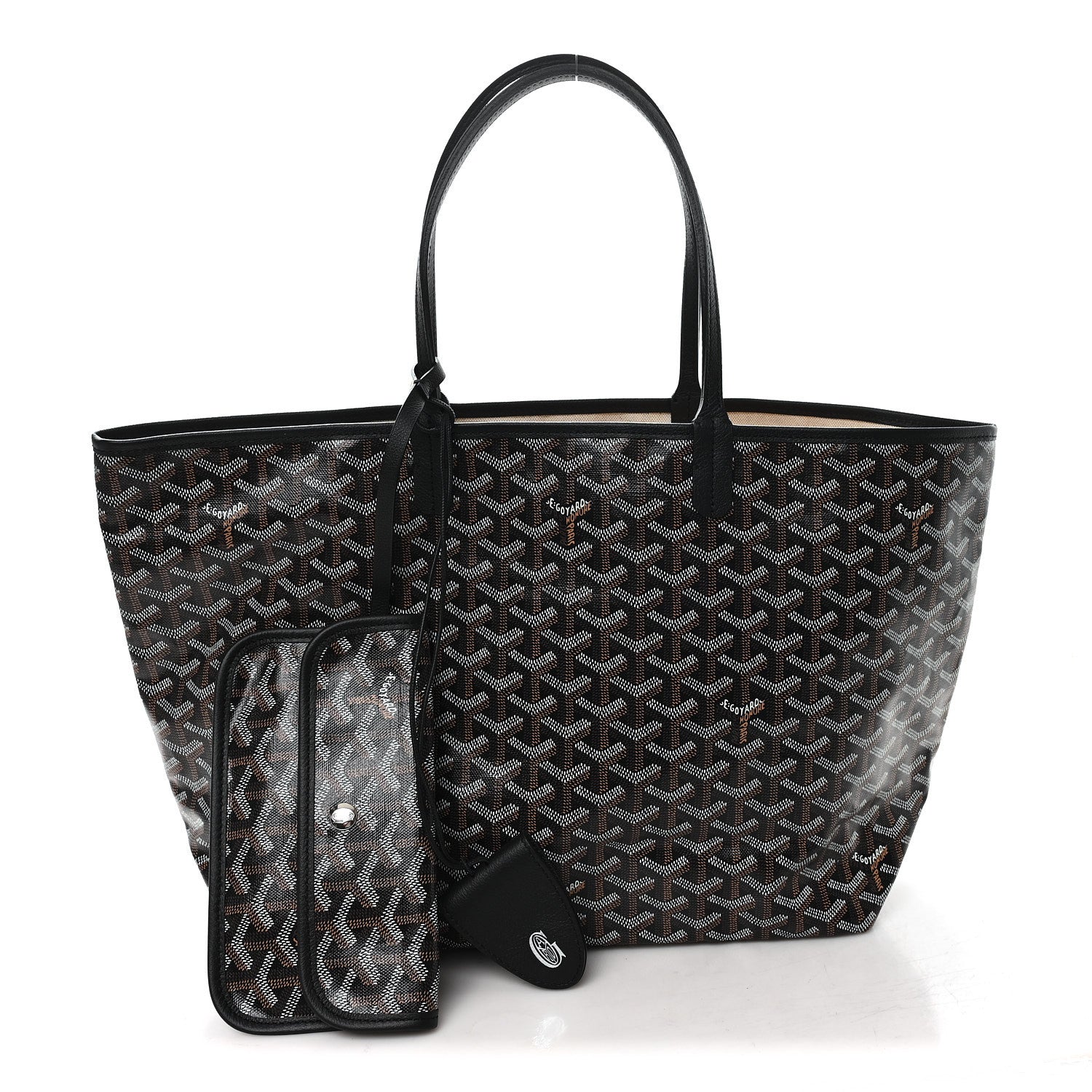 Goyard Goyardine Saint Louis PM Black 3 of 11