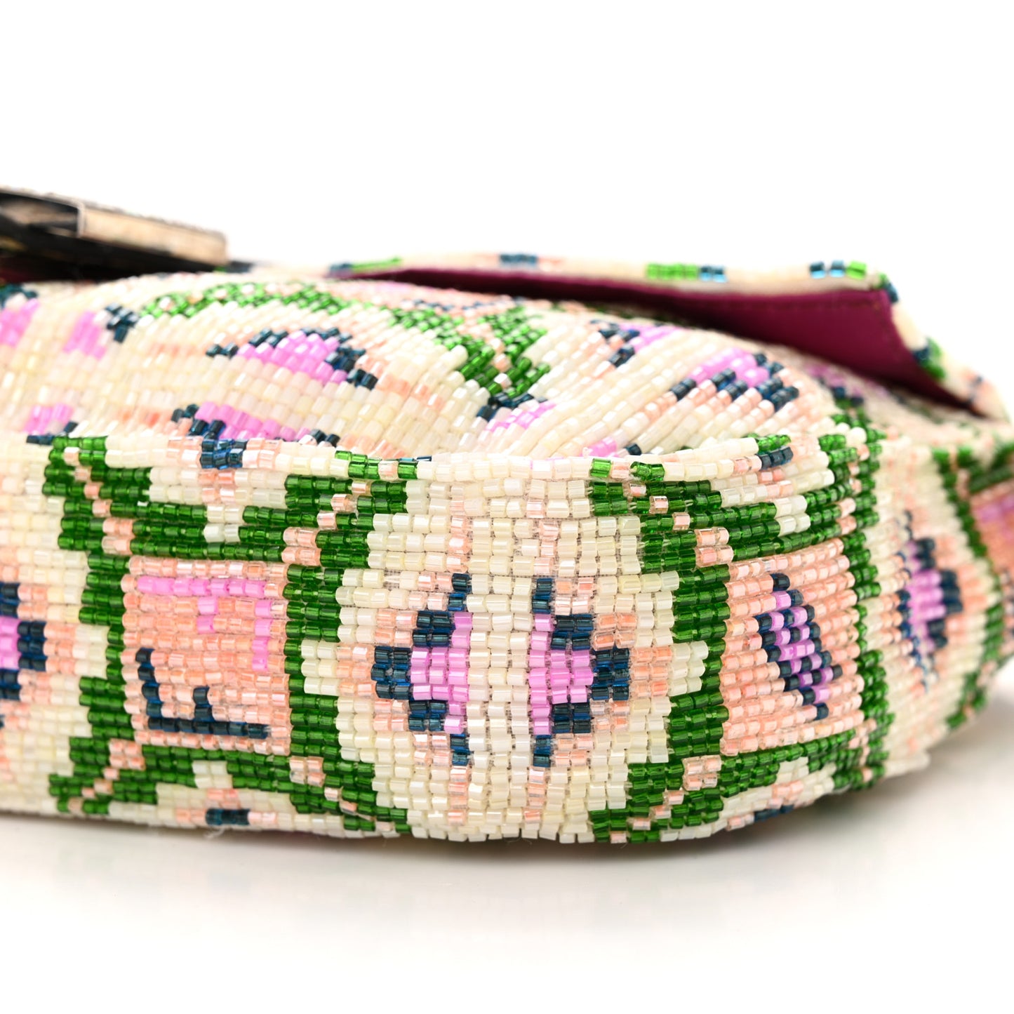 Lizard Beaded Crystal Baguette Multicolor