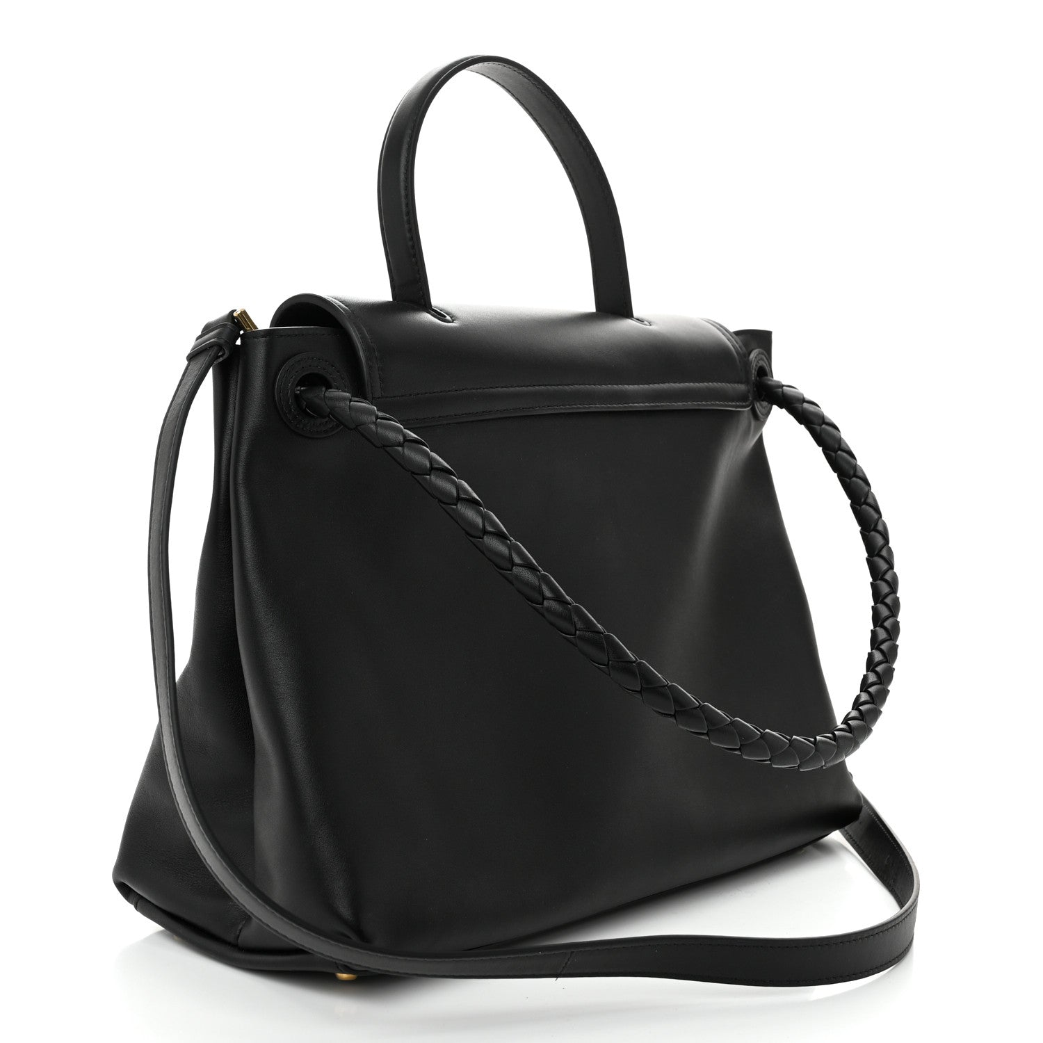 Bottega Veneta Silky Calfskin Medium Ciao Ciao Black 3 of 11