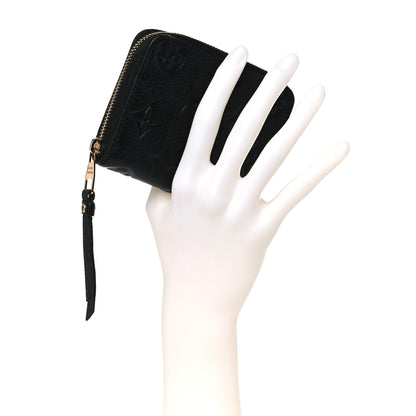 Louis Vuitton Empreinte Zippy Coin Purse Black 2 of 11
