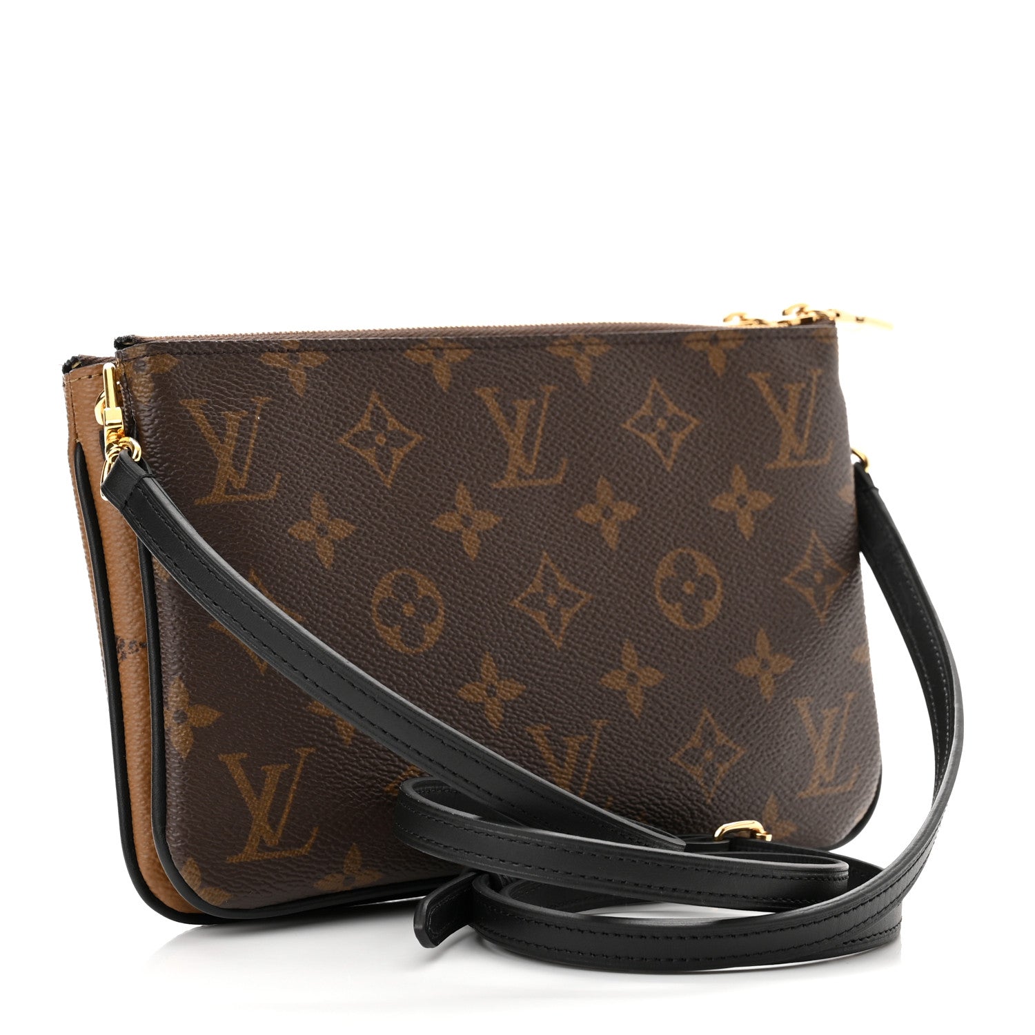 Louis Vuitton Reverse Monogram Giant Double Zip Pochette 3 of 8