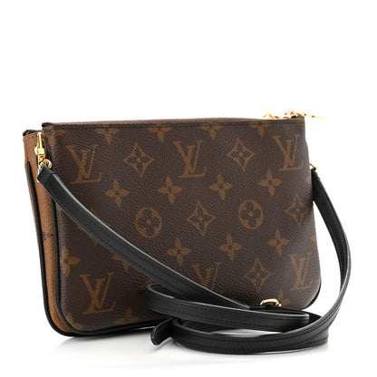 Louis Vuitton Reverse Monogram Giant Double Zip Pochette 3 of 8