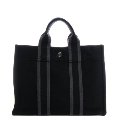 Hermes Canvas Fourre Tout PM Black 1 of 8