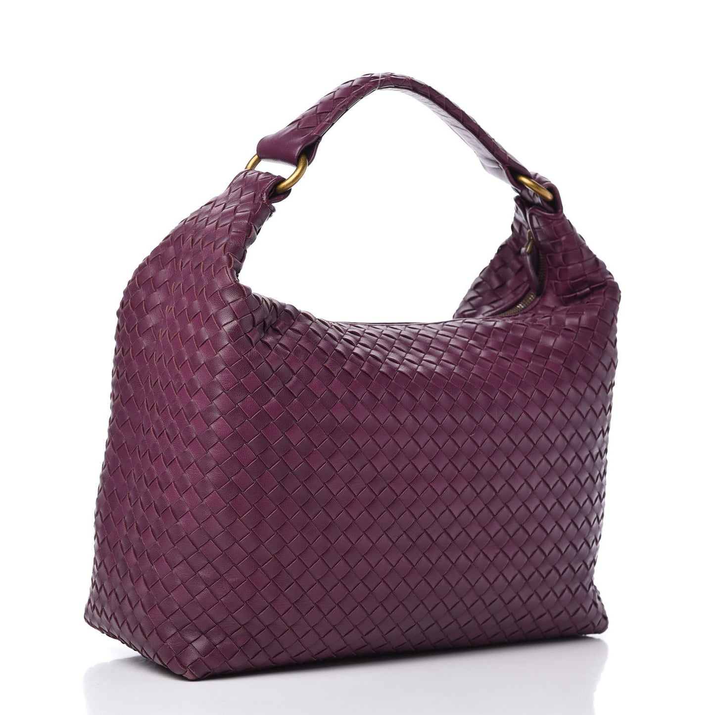 Nappa Intrecciato Pyramid Hobo Opera