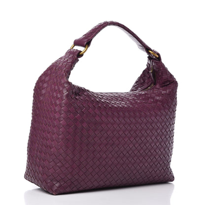 Bottega Veneta Nappa Intrecciato Pyramid Hobo Opera 3 of 11