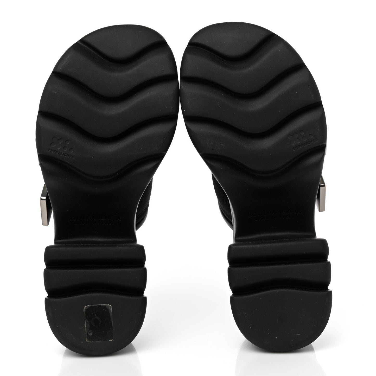 Nappa Flash 80mm Sandals 38 Black