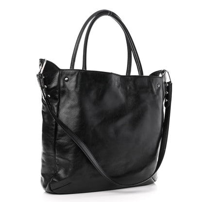 Marc Jacobs Calfskin Push Lock Tote Black 2 of 12