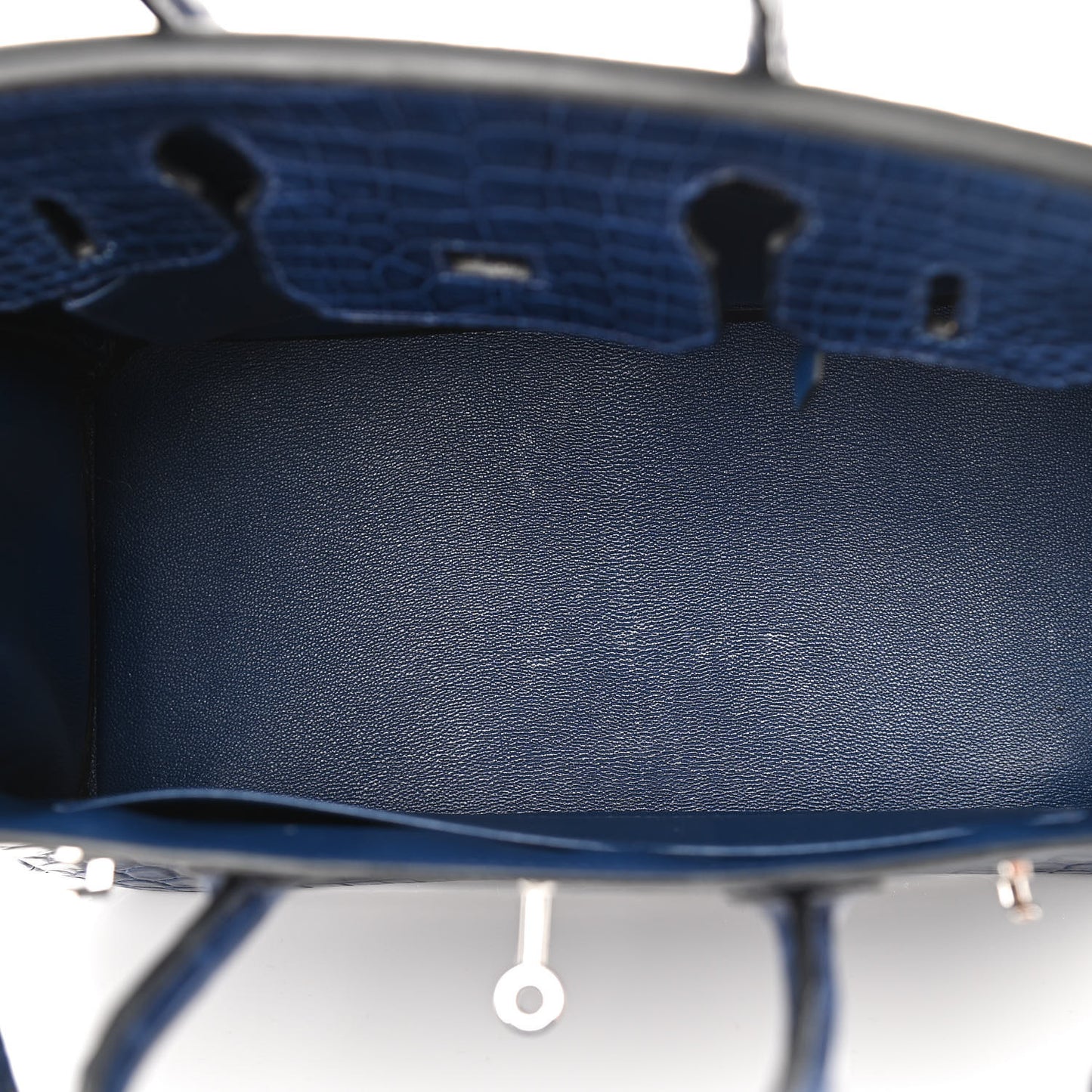 Matte Niloticus Crocodile Birkin 30 Bleu De Malte
