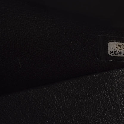 Chanel Caviar Quilted Medium Double Flap Brown 9 of 10