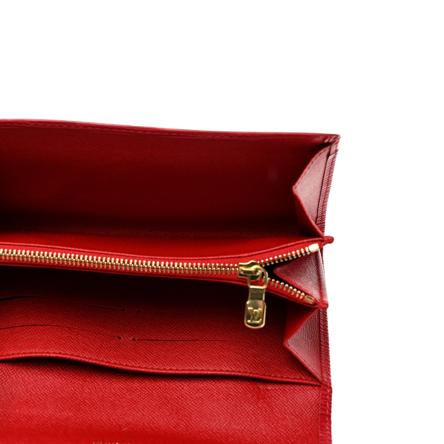 Louis Vuitton Epi Sarah Wallet Castillan Red 5 of 6