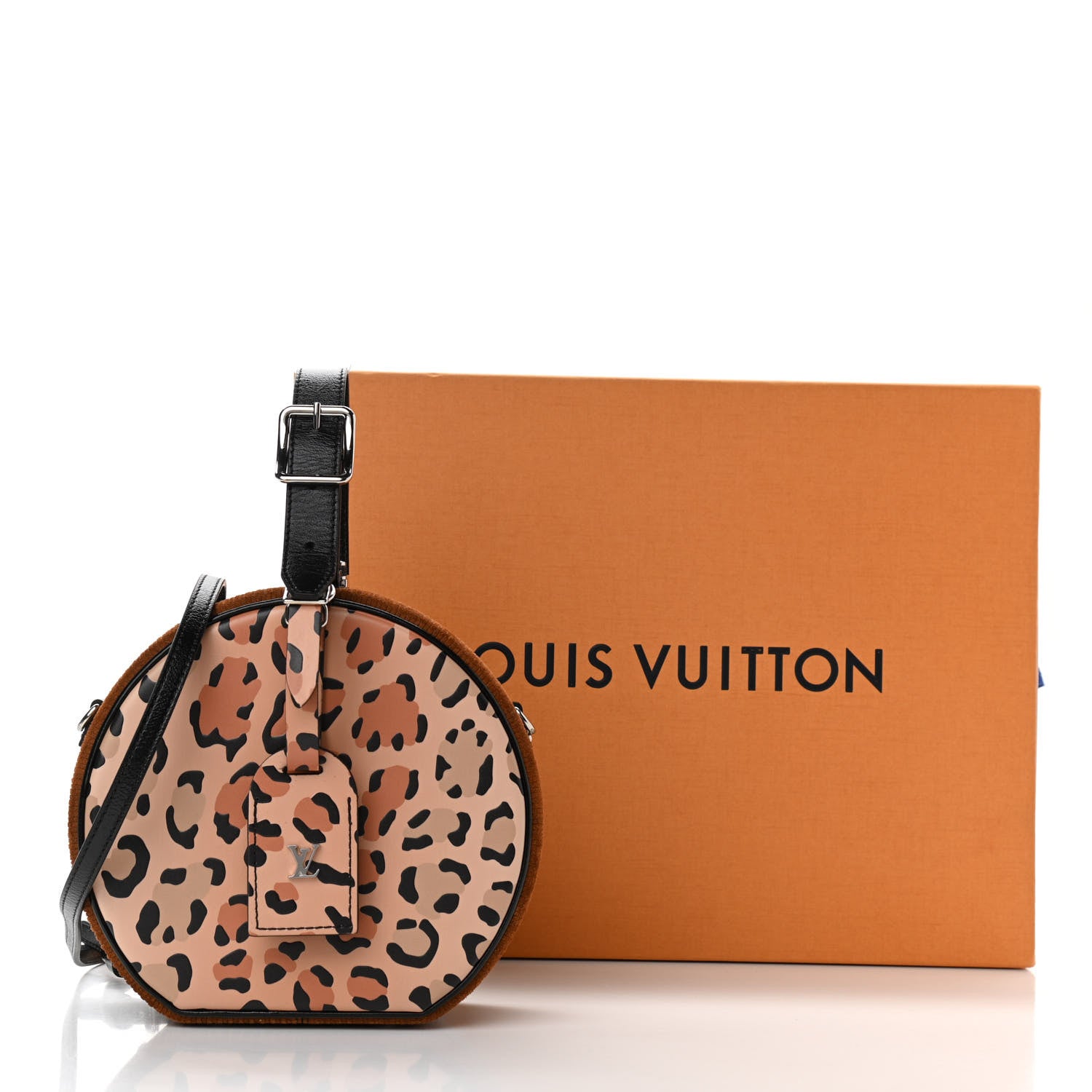 Louis Vuitton Reverse Monogram Leopard Petite Boite Chapeau 10 of 10