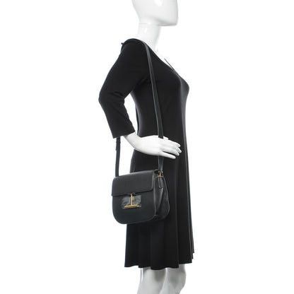 Tom Ford Calfskin Small T Clasp Tara Crossbody Bag Black 2 of 11