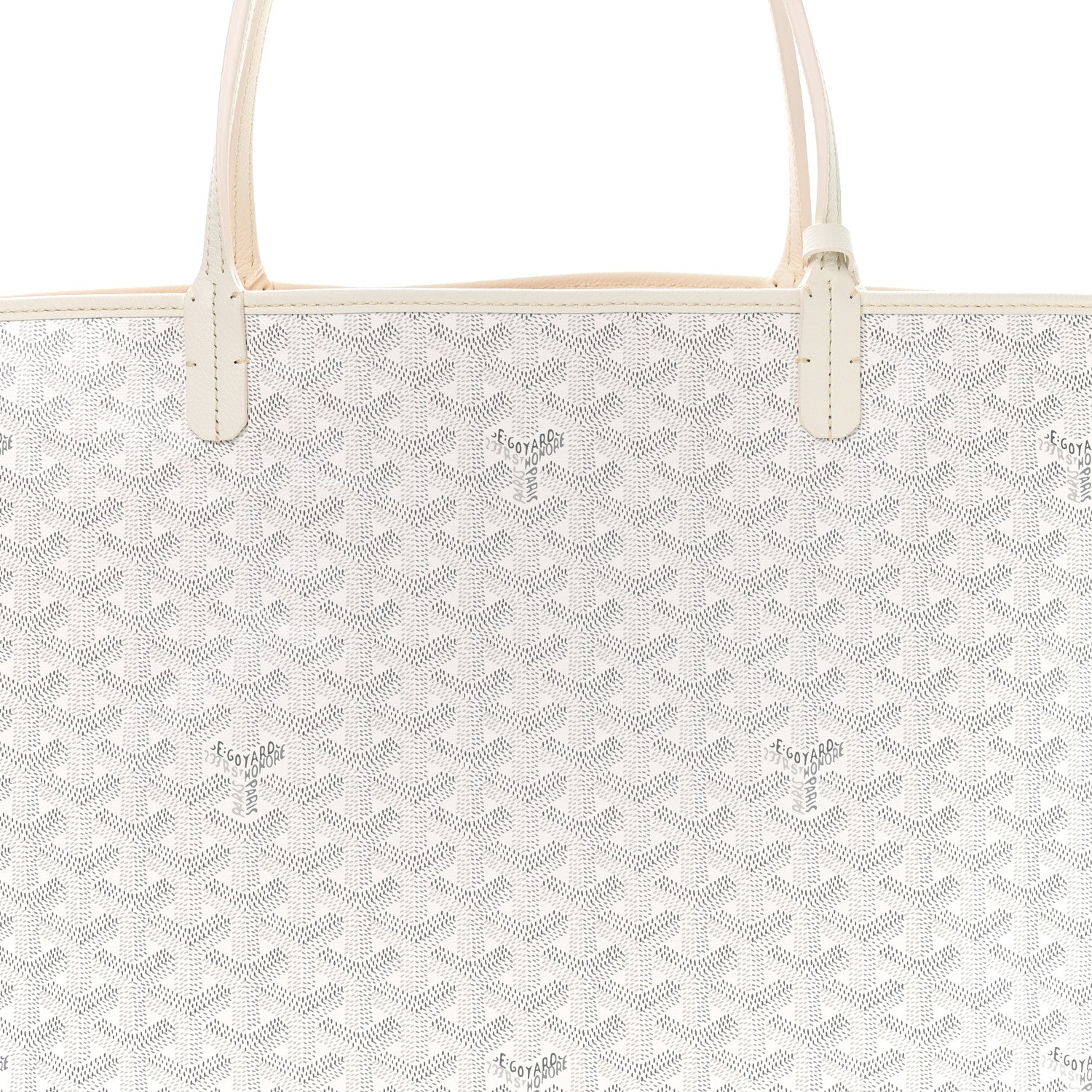 Goyard Goyardine Saint Louis GM White 9 of 11