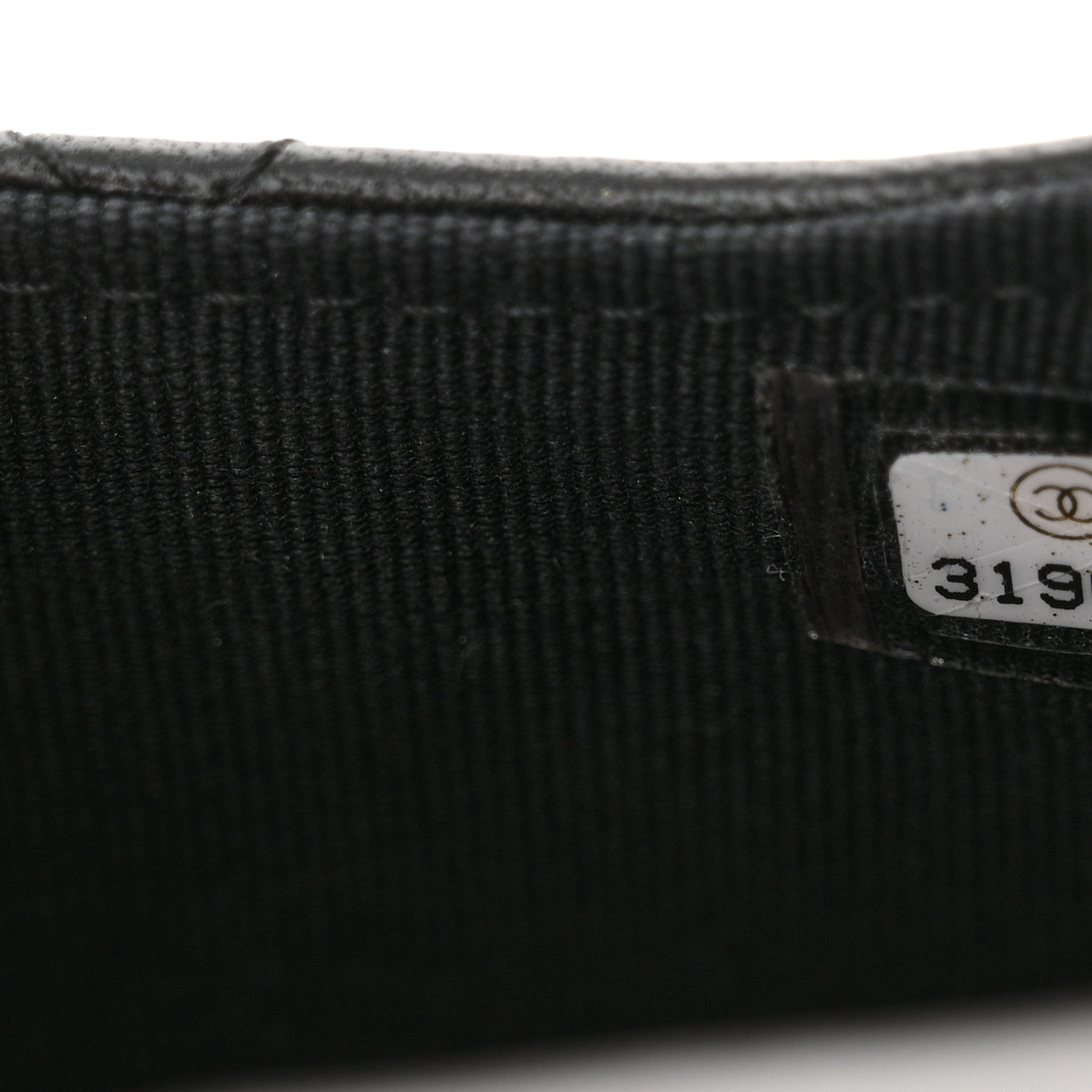 Chanel Lambskin Quilted Pearl Chain Belt Bag Black 8 of 12