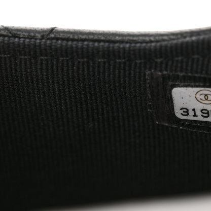Chanel Lambskin Quilted Pearl Chain Belt Bag Black 8 of 12