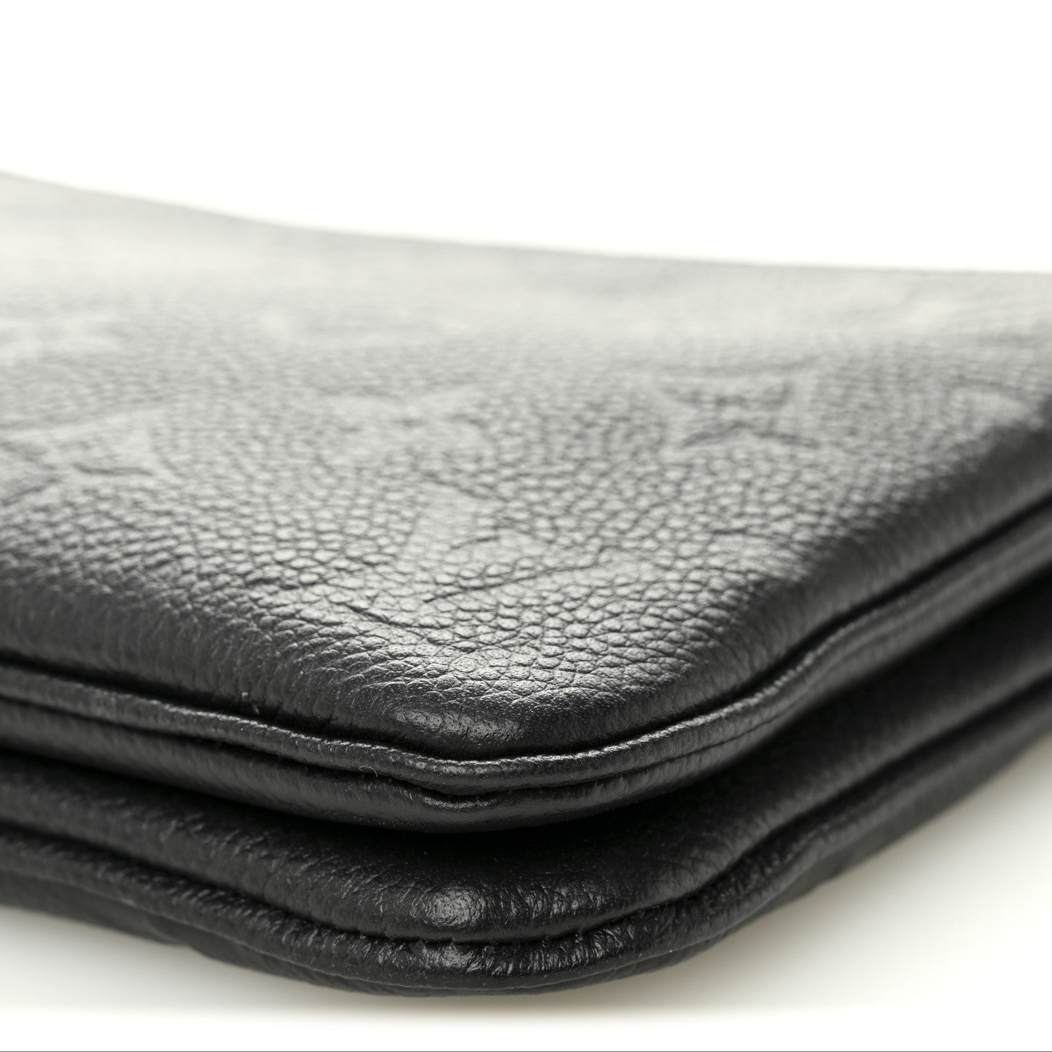 Louis Vuitton Empreinte Double Zip Pochette Black 10 of 10
