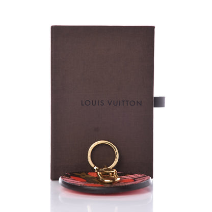 Louis Vuitton Monogram Jungle Dots Bag Charm Key Ring Sugar Pink Poppy 5 of 5