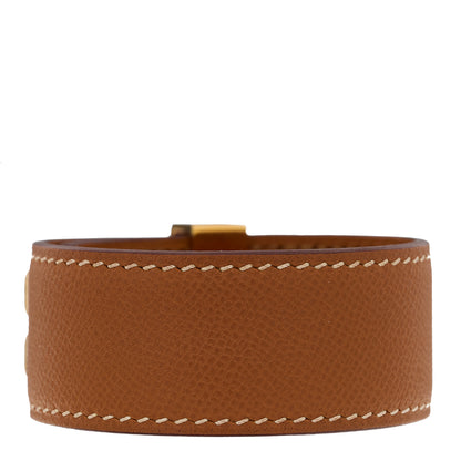 Hermes Collier de Chien CDC 24 Bracelet T2 Gold 3 of 6