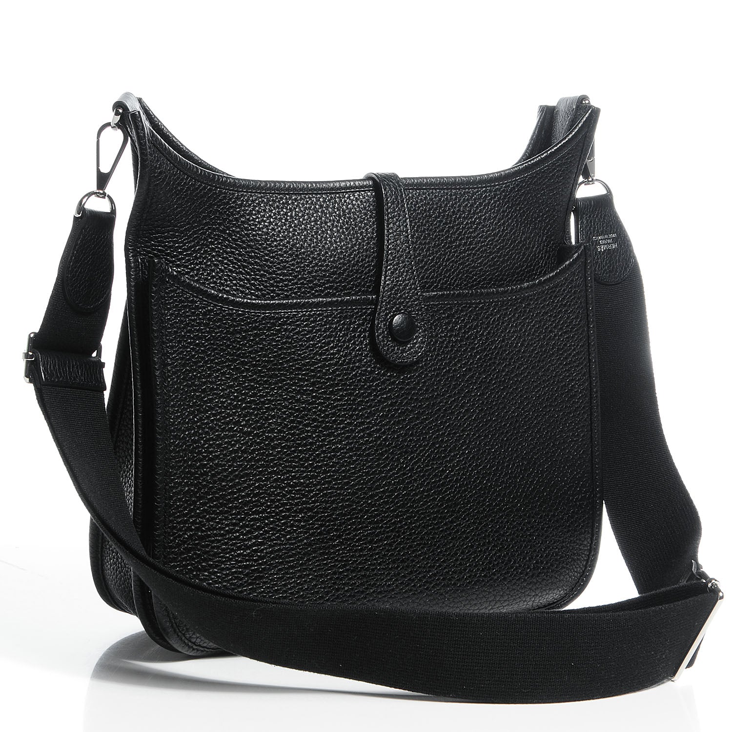 Hermes Taurillon Clemence Evelyne III PM Black 7 of 14