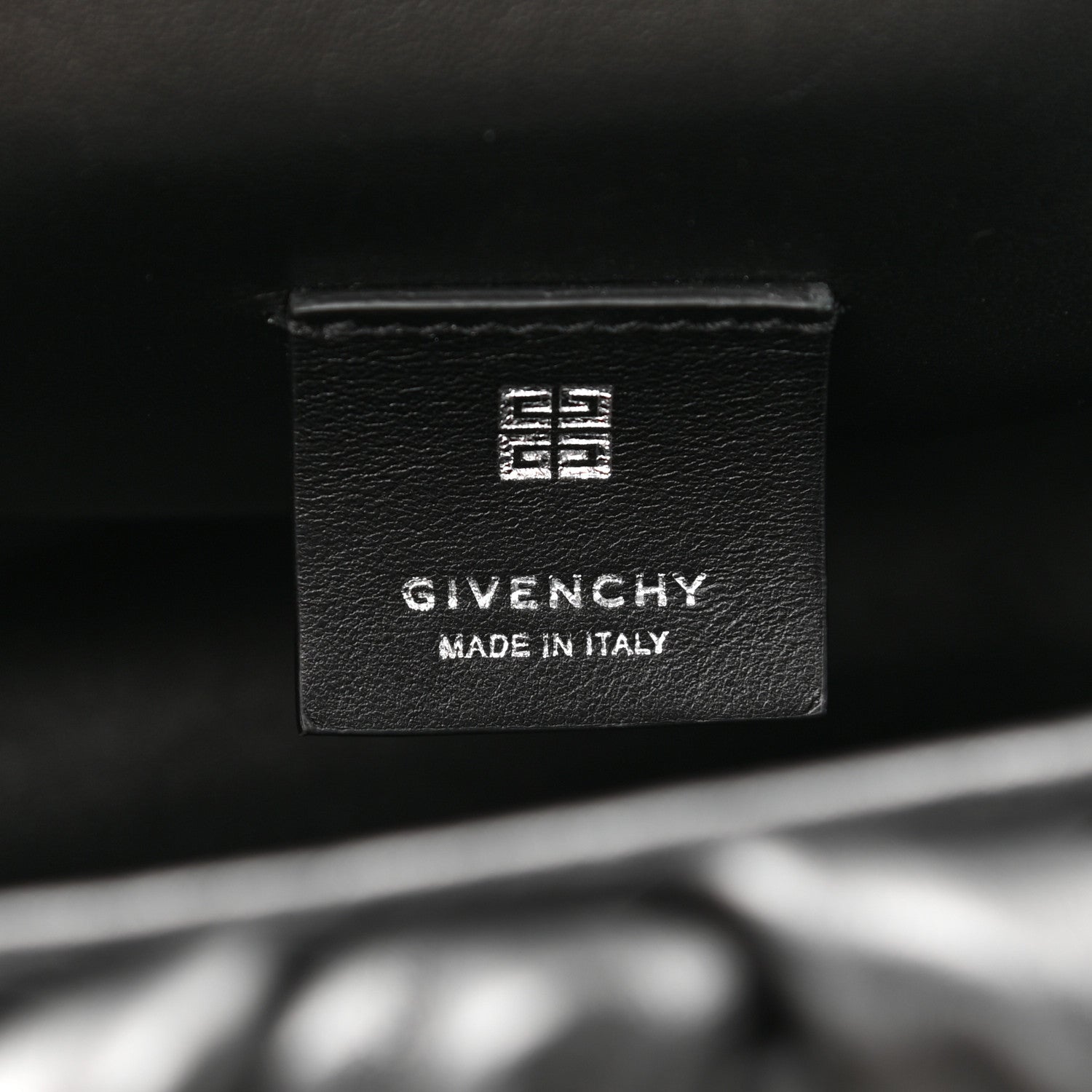 Givenchy Calfskin Kenny Shoulder Bag Black 6 of 10