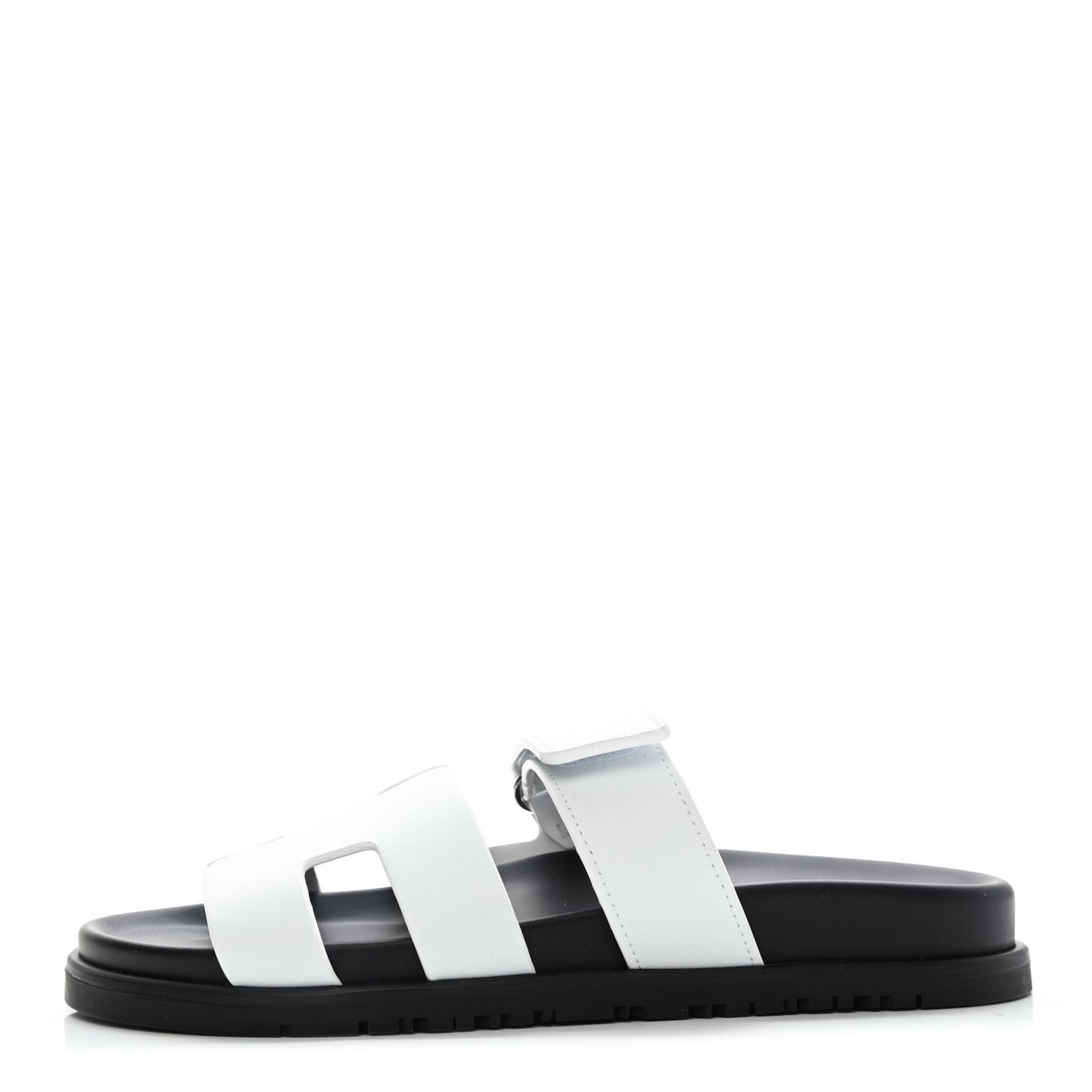 Calfskin Womens Chypre Sandals 37 White