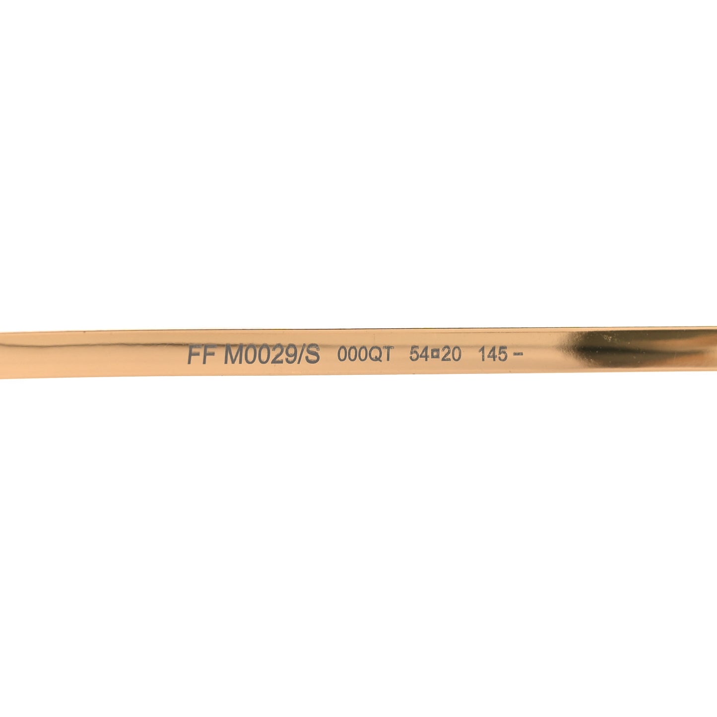 Metal Sunglasses FF M0029/S Gold Green