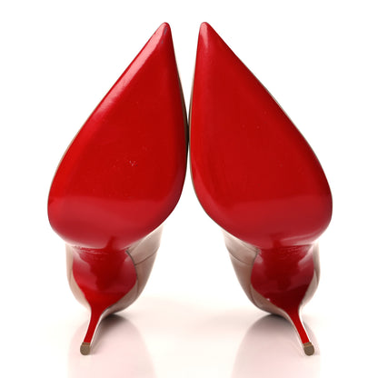 Christian Louboutin Patent So Kate 120 Pumps 38.5 Nude 5 of 7