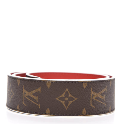 Louis Vuitton Monogram Bandouliere Shoulder Strap Red 2 of 4