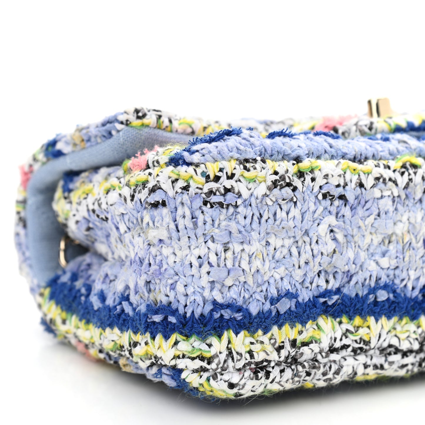 Knit Mini Rectangular Flap Multicolor