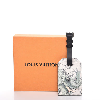 Louis Vuitton Savane Monogram Elephant Chapman Luggage Tag 4 of 4