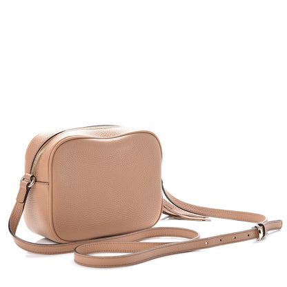 Gucci Pebbled Calfskin Small Soho Disco Bag Camelia 3 of 7