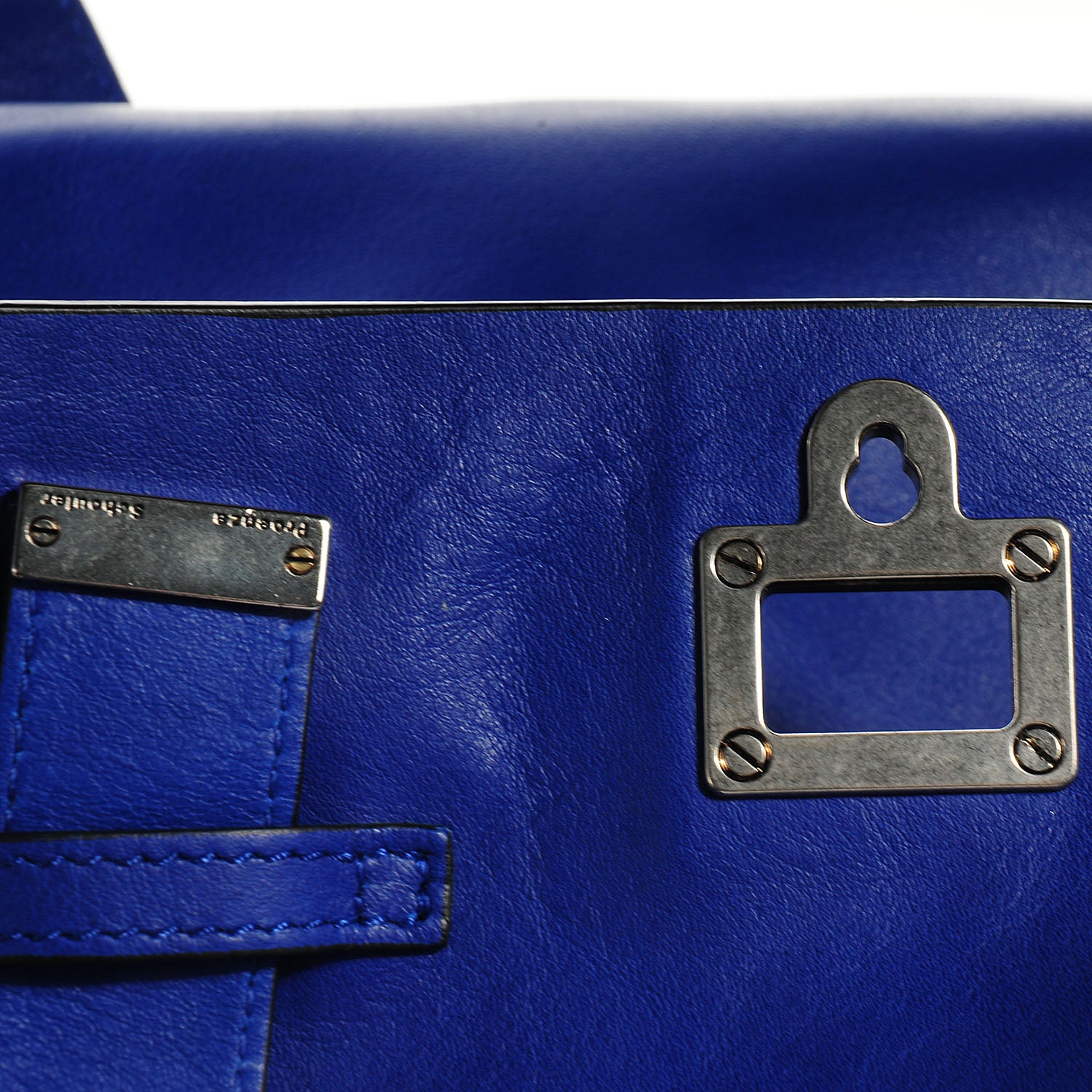 Proenza Schouler Leather Small PS Backpack Cobalt 7 of 11