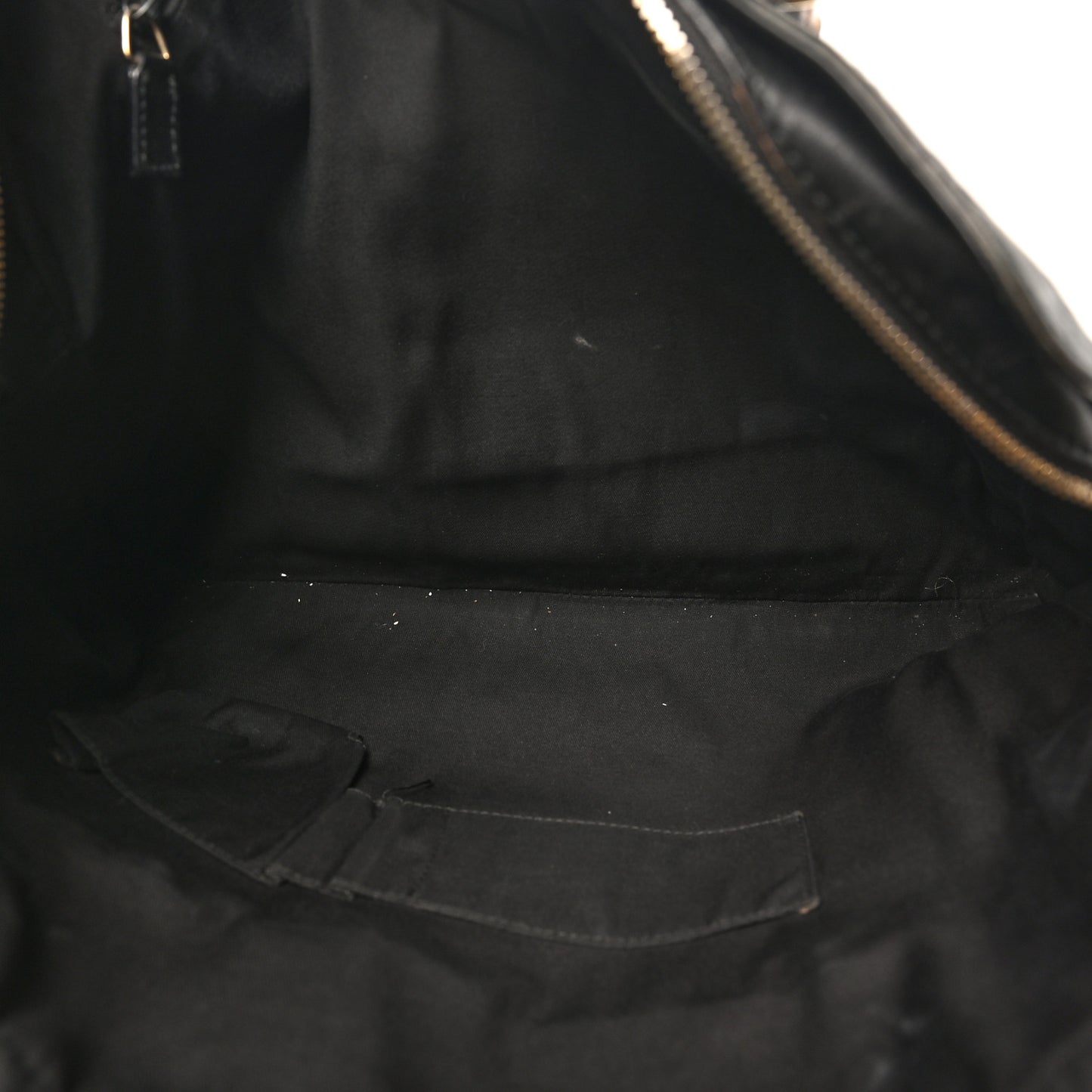 Guccissima Bamboo Messenger Bag Black