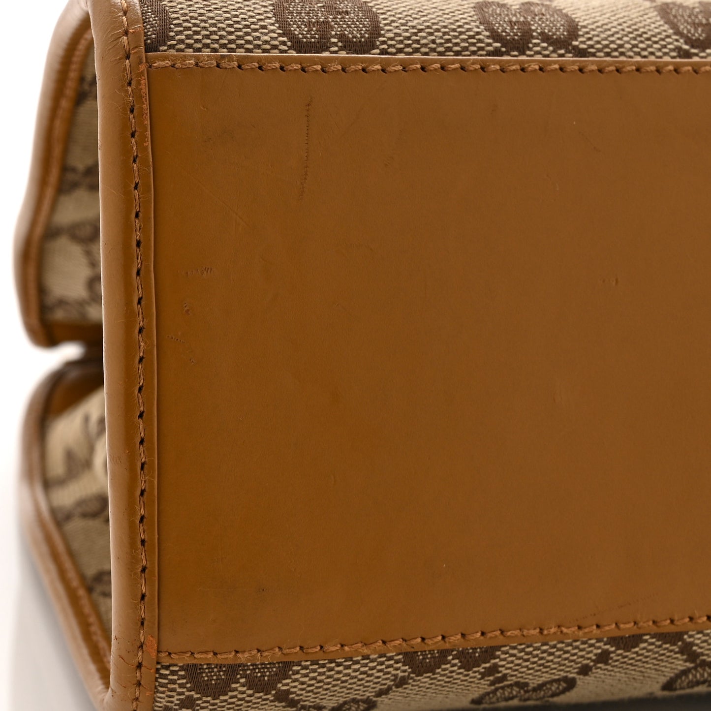 Monogram Small Bardot Bag Brown