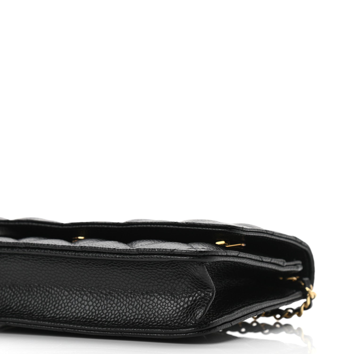 Chanel Caviar Quilted Wallet On Chain WOC Black 11 of 11