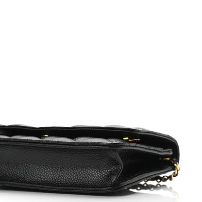 Chanel Caviar Quilted Wallet On Chain WOC Black 11 of 11