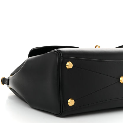 Balenciaga Smooth Calfskin Small Bel Air Carry All Bag Black 8 of 10