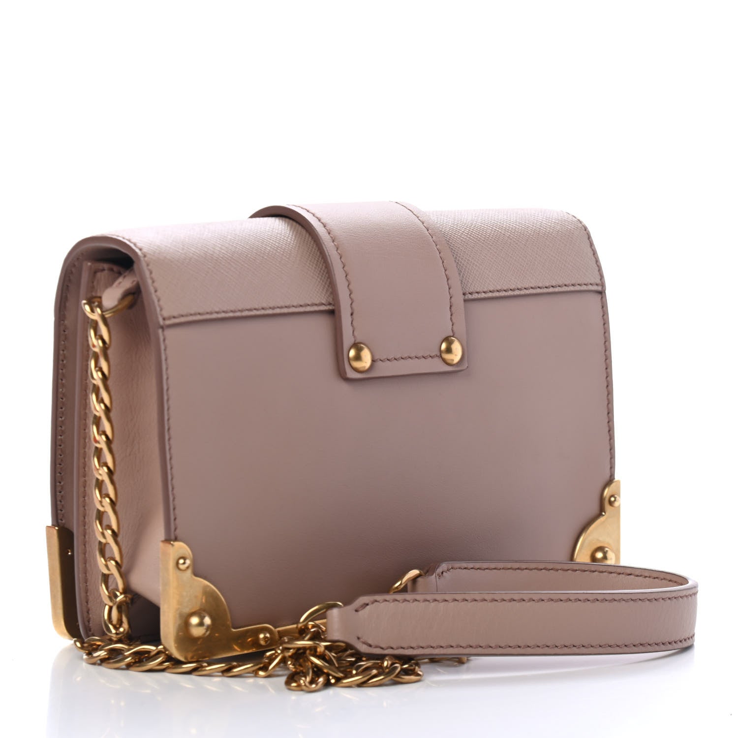 Prada City Calf Saffiano Astrology Cahier Bag Cipria 2 of 4