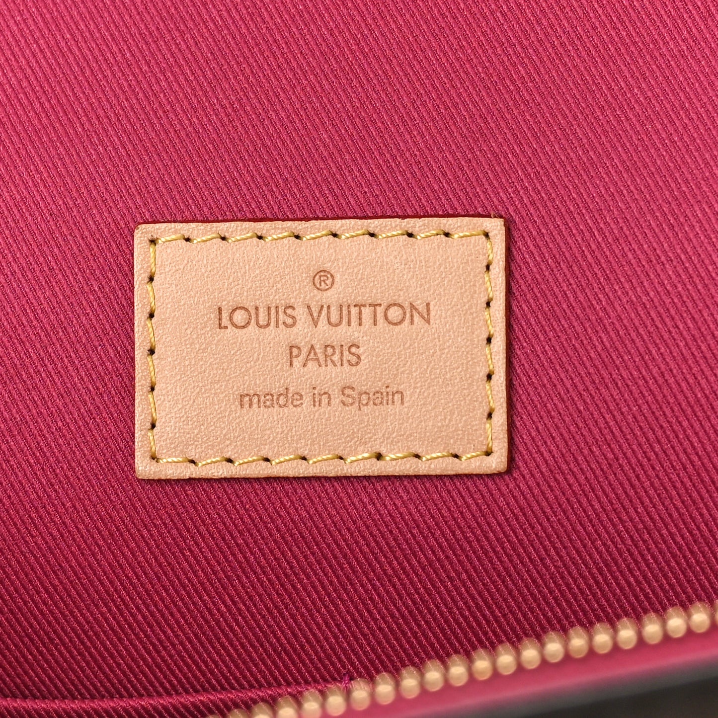 Monogram Cluny BB Bordeaux Fuchsia