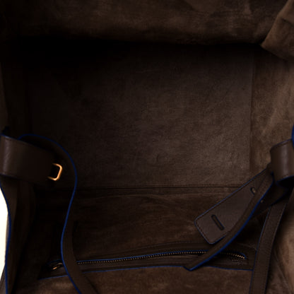 Celine Baby Grained Calfskin Medium Phantom Luggage Khaki 7 of 18