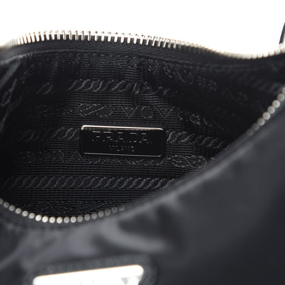 Prada Nylon Re-Edition 2005 Shoulder Bag Black 6 of 13