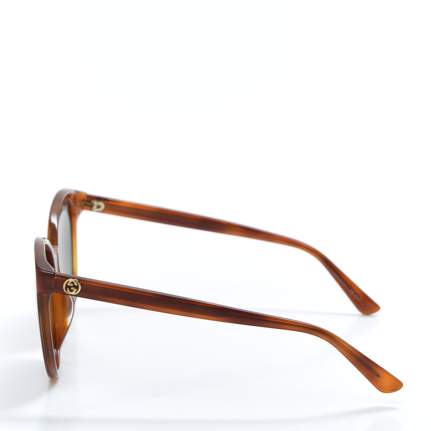 Gucci Acetate Round GG3833/FS Sunglasses Tortoise 3 of 8