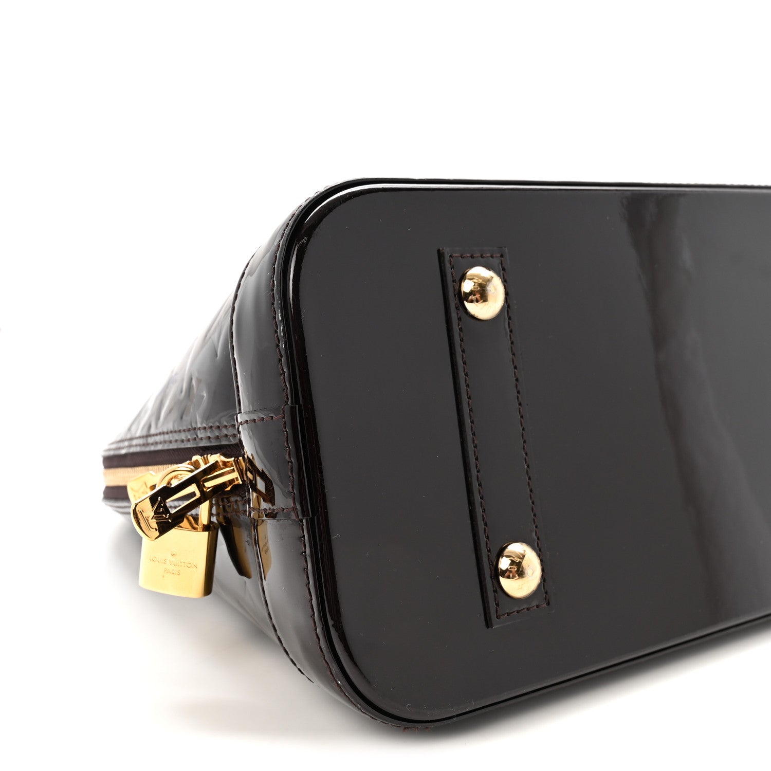 Louis Vuitton Vernis Alma PM Amarante 8 of 9