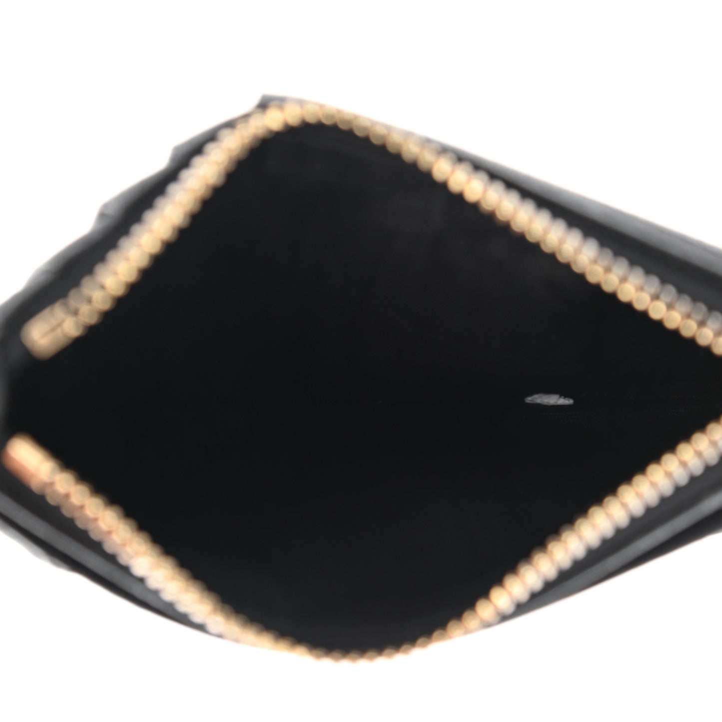 Grained Calfskin Cannage Diorama Wallet Black