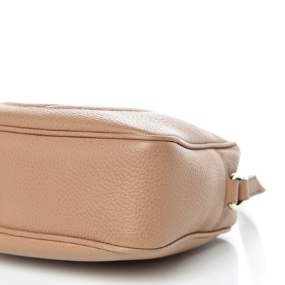 Gucci Pebbled Calfskin Small Soho Disco Bag Rose Beige 6 of 13