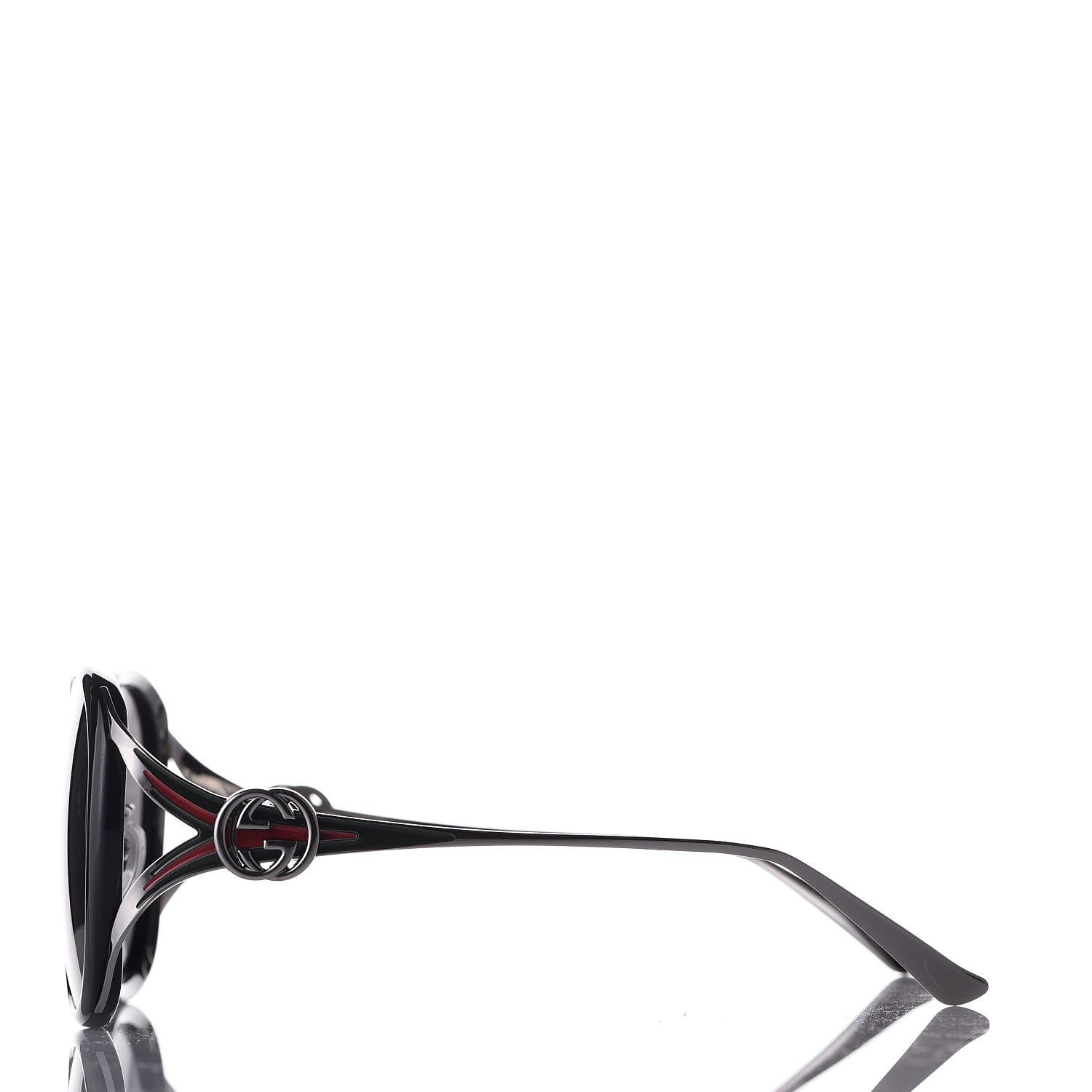 Gucci Round Frame Injected GG0226SK Sunglasses Black 3 of 8