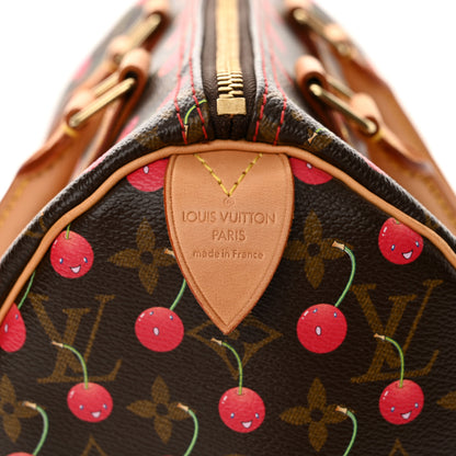 Louis Vuitton Monogram Cerises Speedy 25 7 of 10