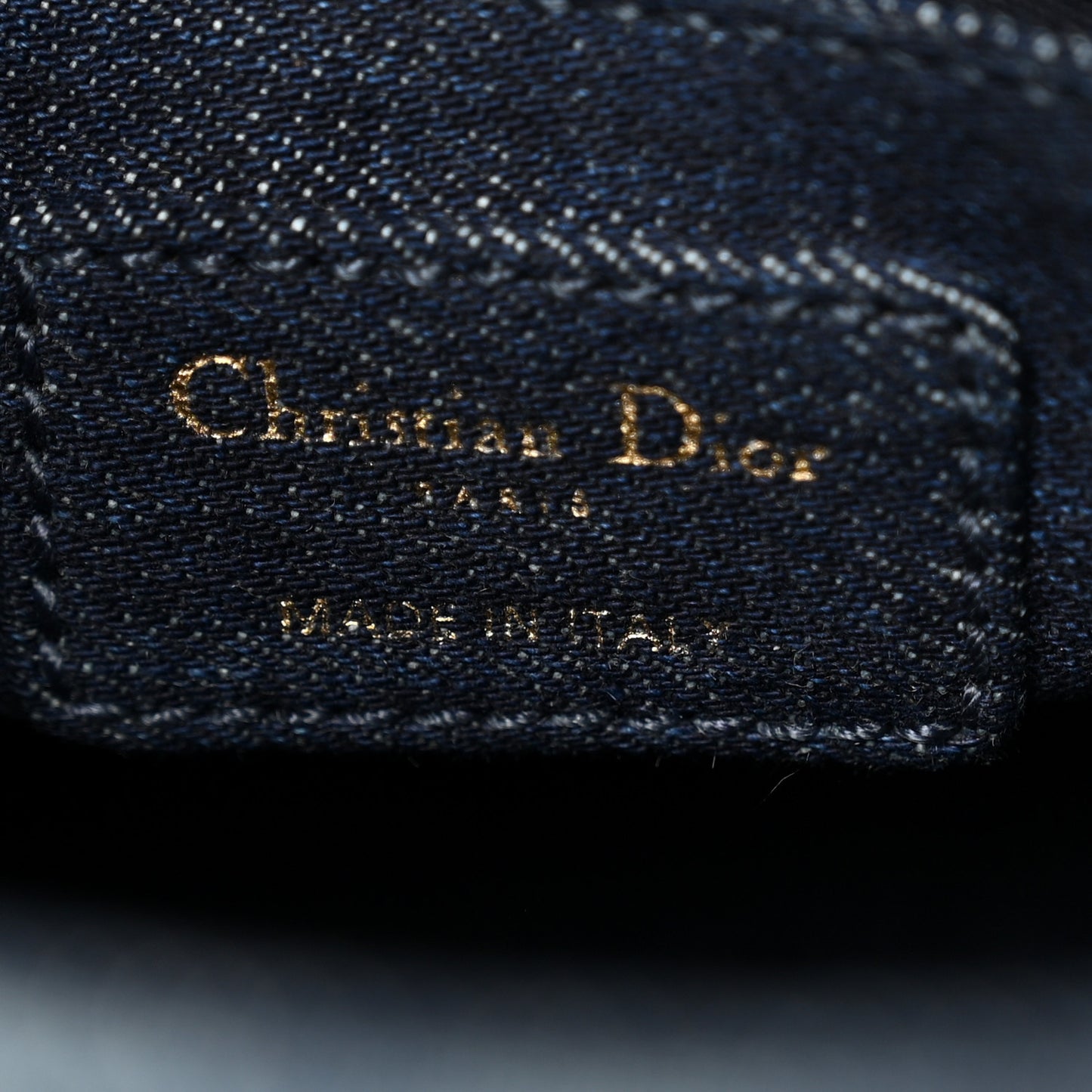 Denim Medium KaleiDiorscopic Lady Dior Blue