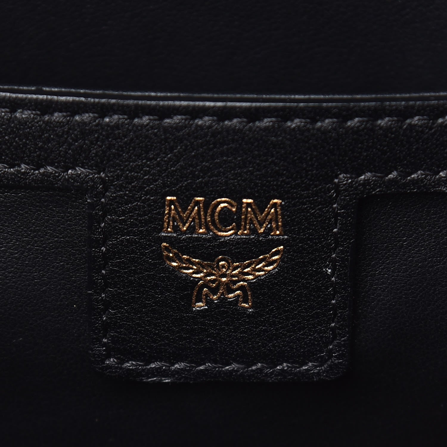 MCM Visetos Studded Medium Stark M Backpack Red 8 of 10
